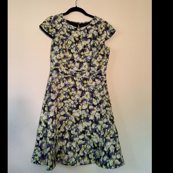 J. Crew floral fit and flare dress! - Picture 1 of 2